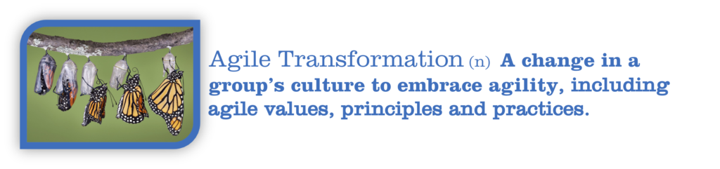 Agile Transformation Defined